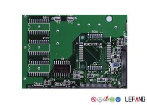 China RoHS Multilayer Circuit Board Green Solder Mask For Security Alarm Apparatus wholesale