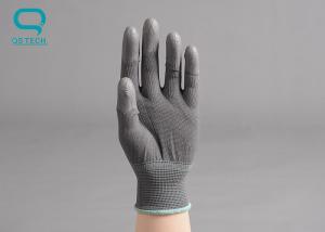 China PU Dispensing Nylon Anti Static Gloves For Clean Room wholesale