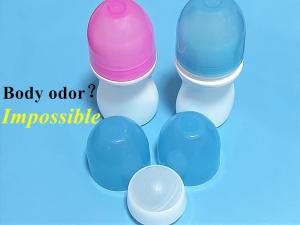 China HDPE Plastic Roll On Bottle 30ml 50ml Deodorant Roll On Bottle wholesale