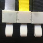 PVC 86x54mm Retractable ID Badge Holder With Lanyard