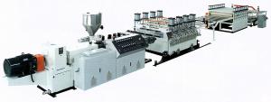 China Anti Akali PVC Semi Skinning WPC Foam Board , Co - Extrusion Foaming Board Extrusion Line wholesale