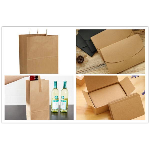110 to 220gsm Recycled Kraft Liner Board Paper Sheet for Packaging FDA FSC