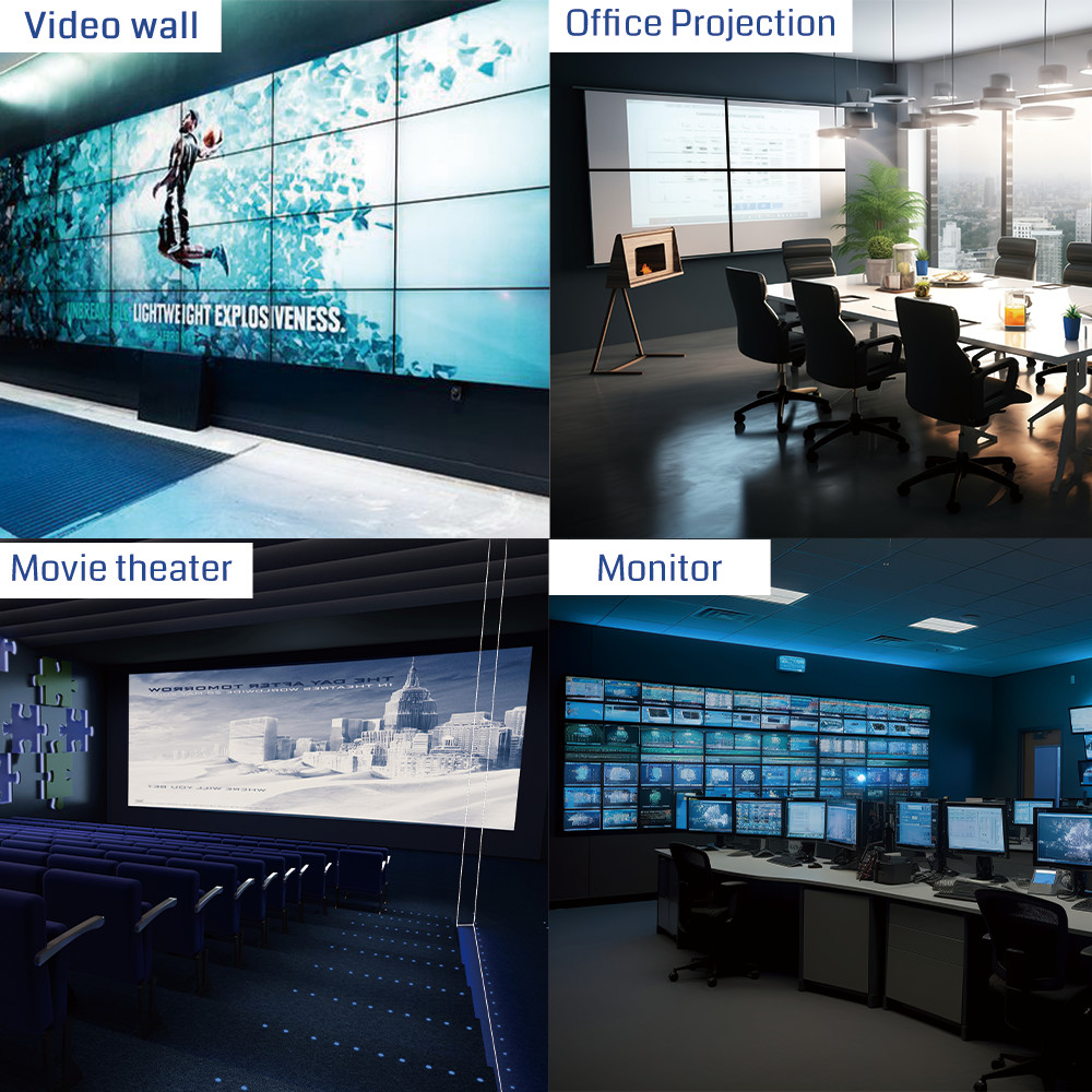 HDMI / DP 4K Video Wall Controller For Multi Channel Projection Fusion