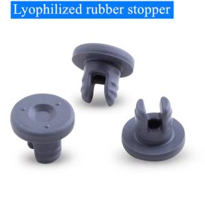 China Injection Medical Rubber Stopper 32mm Grey Bromobutyl Rubber Stopper wholesale