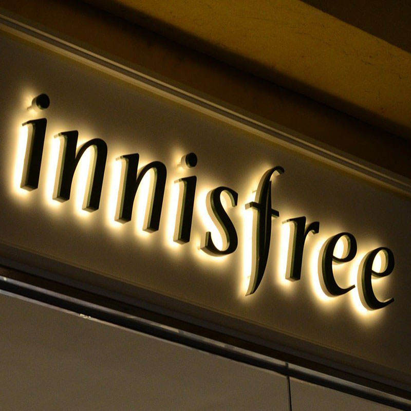 New LED Light Box with Stainless Steel Luminescent Characters and Creative Outdoor LED Billboard