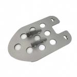 Rustproof Steel Hardware Stamping Parts , Powder Coated Stamped Sheet Metal