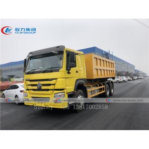China Sinotruk HOWO 6X4 RHD Hydraulic Hook Lift Garbage Truck wholesale