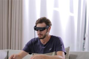 China TYPE C 3D Movie 1800 Nits 1920* 1080 VR Smart Glasses For Games Console wholesale