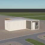 40ft Container Home Flat Pack Container House 2 Story