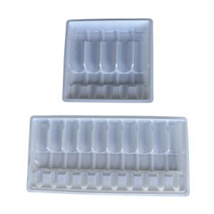 China Factory PET plastic custom medicine water injection tray custom wholesale