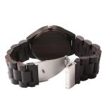 BSCI Wooden Wrist Watch Lightweight Wooden Strap Men Sport Watch