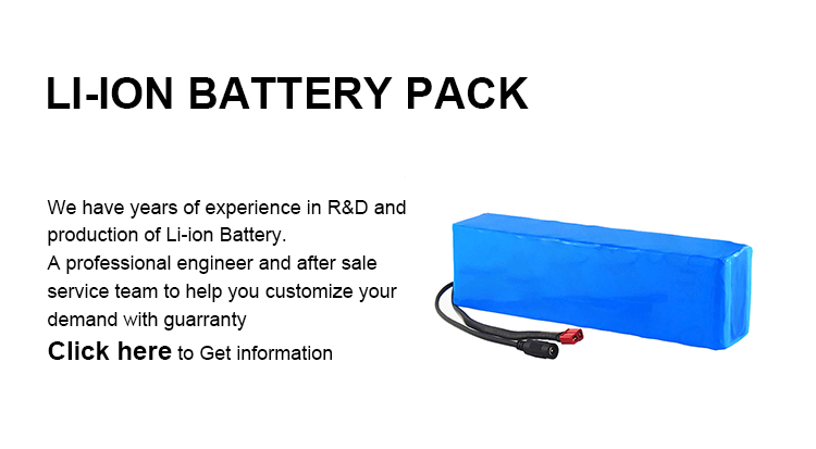 Chargeable Lithium Ion Battery Pack 48v 10ah Electric Scooter Battery Pack