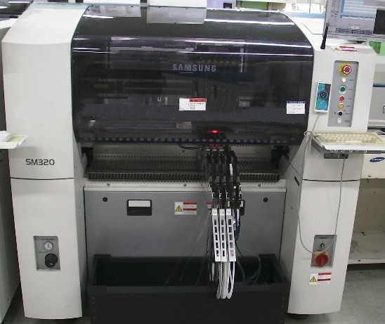 Hanwha Samsung Chip Mounter Samsung SM310 Pick And Place Machine