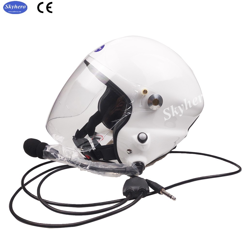 GD-K01-S6 and GD-G-S6 Paramotor helmet with intercom Paratrike intercom systercom autogyro helmet Open Cockpits helmet
