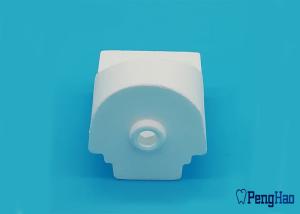 China High Strength Dental Lab Supplies , Hooded Type Crucible For Flame Melting wholesale