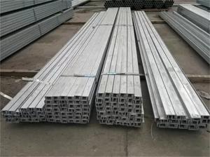 China ISO Structural Steel Profiles Galvanized Steel U Channel S355j2 Rolled Formed wholesale