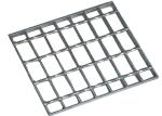 Rust Protection Welded Steel Grating 32x5mm Square Serrated Non Slip