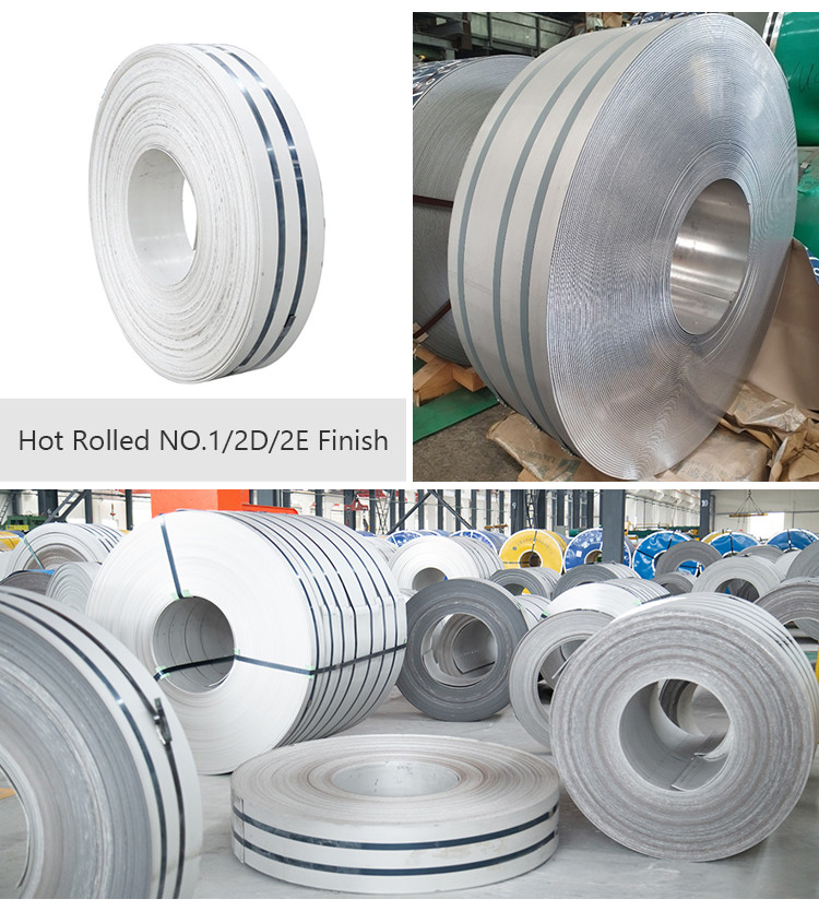 Grade 201 J1 J3 Stainless Steel Strap 1mm 2mm Steel Strip Grand Metal