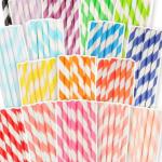 Biodegradable Paper Straws Extra Durable Disposable Eco Friendly Paper Straws