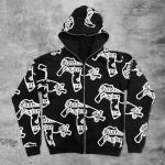 Customization All Over Sublimation Print Hoodie French Terry Graphic Hoodie