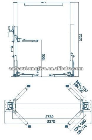 hydraulic auto lift AA-2PCF40