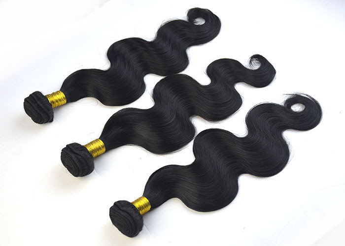 Female Brazilian 100 Remy Human Hair No Shedding , Body Wave Hair