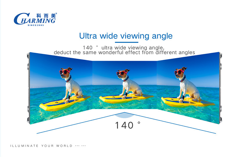 64x48CM Durable Indoor Fixed LED Display Pixel Pith P2MM 16Bit