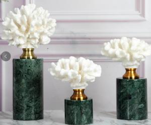 China Tabletop Coral Home Decor Sculptures wholesale