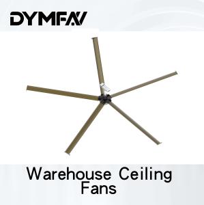 China 220V 380V Big HVLS Energy Saving Giant Ceiling Fans For Industrial wholesale