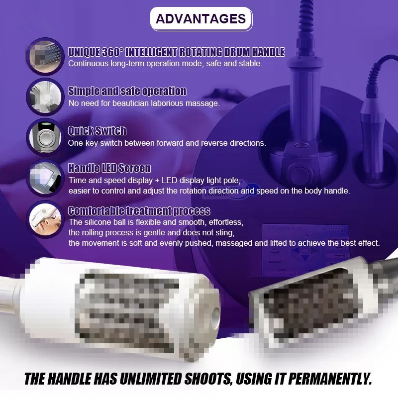 Body Muscle Sculptinging Machine Inner Ball Roller Neo RF Muscle Stimulator