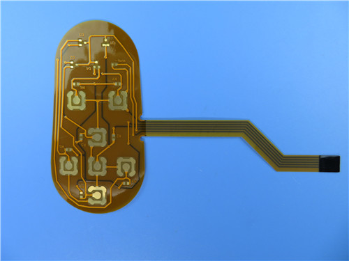Polyimide 25um 0.2mm Flexible PCB Board For Capacitive Touch Screen