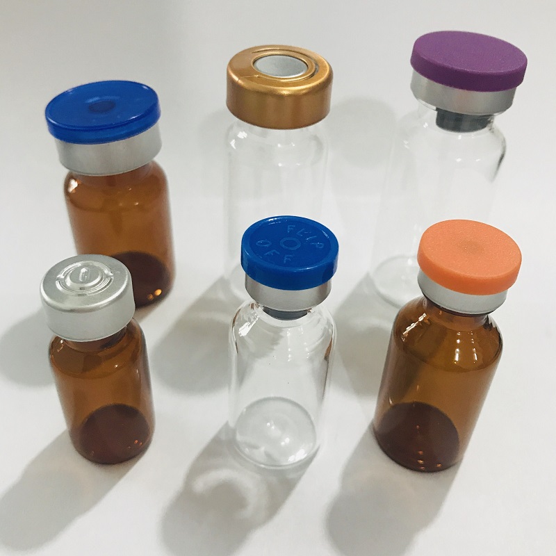 Screen Printing Borosilicate Tubular Glass Bottle USP Type 1 Injection Glass Vial