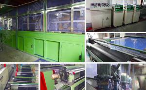 China Knitting Non - Woven Electrostatic Flocking Equipment Available Working Width 160cm wholesale