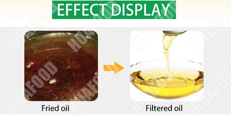 Portabl Fryer Oil Filter Machine Stainless Steel Electronic Machine