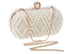 Cross-border new pearl dinner bag European and American lady banquet bag