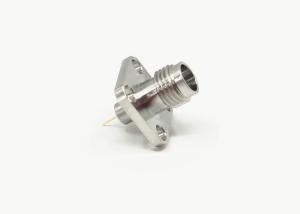 China Stainless Steel 1.85 Mm Female RF Connector Straight wholesale