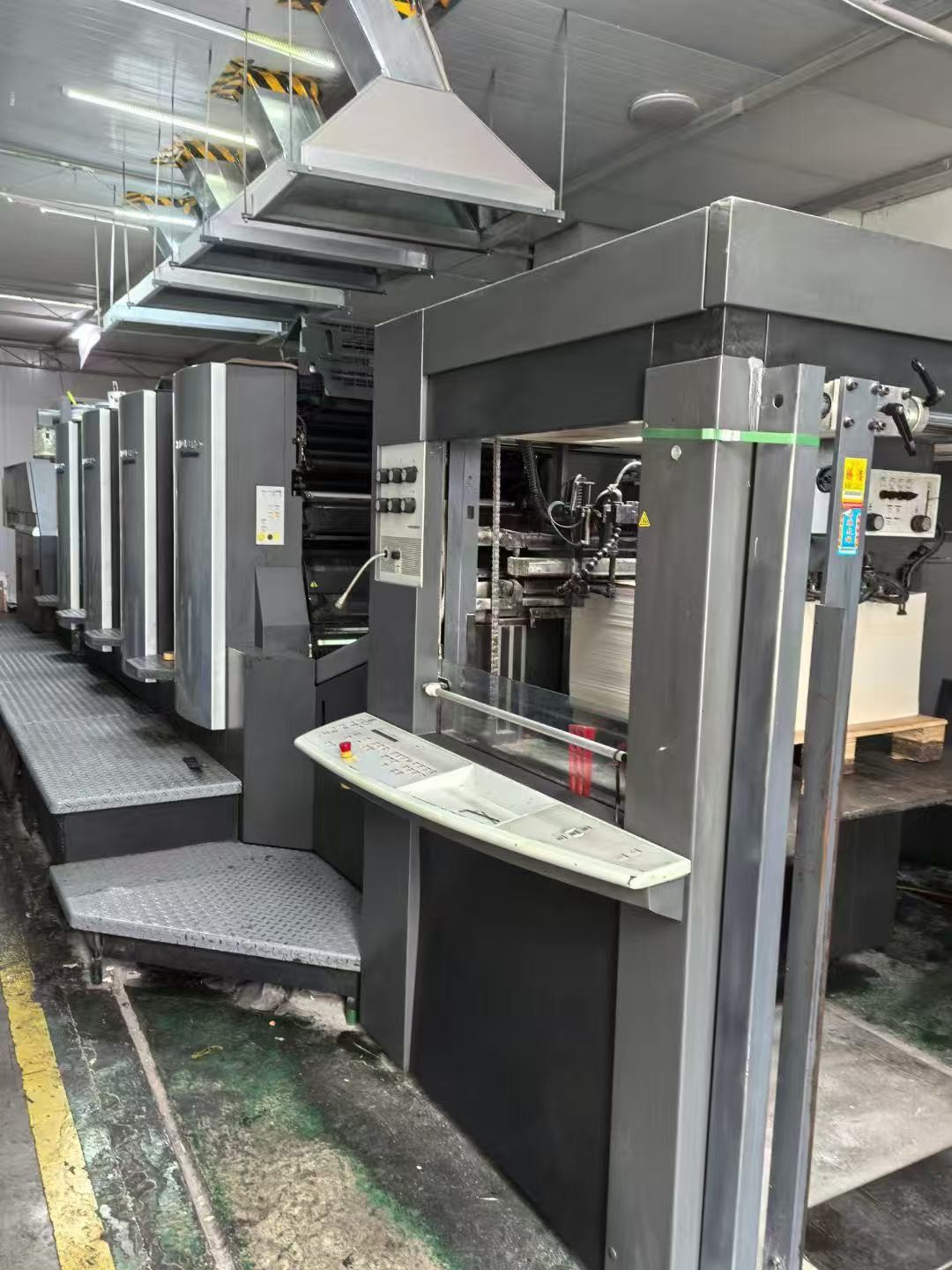 2006 Year Heidlberg CD102-4 Offset Printing Press Machine In Good Condition Capacity