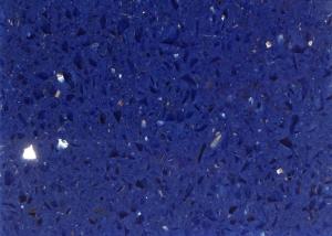 China Dark Blue Quartz Slab 93% Natural Quartz Stone Thickness Optional wholesale
