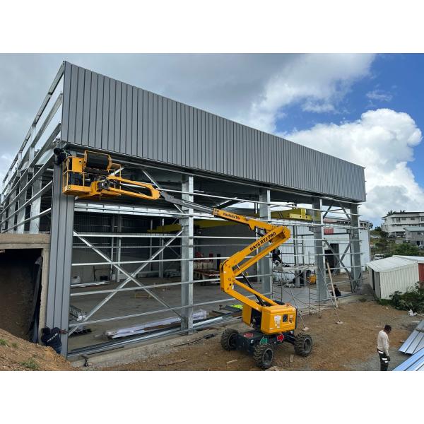 Light Structural Steel Prefabricated Steel Commercial Buildings Large Supermarket Shop