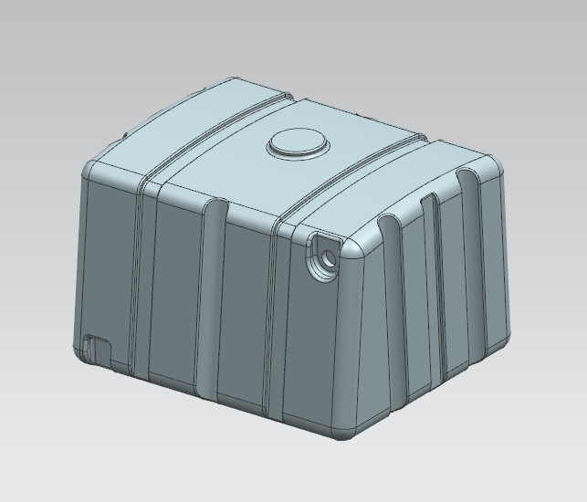 Customizable Rotary Formed Car Water Tank Iron Mould 3mm Wall Thicknss