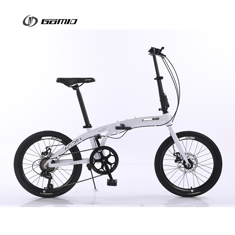 GOMID Folding Bicycle with SHIMANO TX30-7 Speed Shift Lever and 20 Inch Foldable Design Bicicletas Gear Cycle