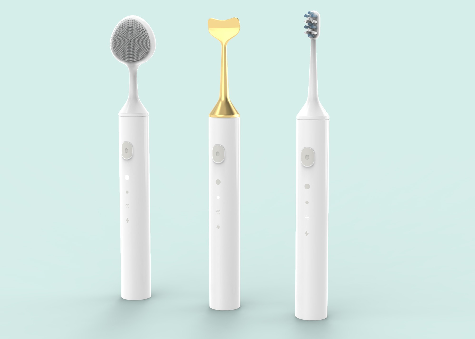 IPX7 Ultrasonic Facial Cleaner
