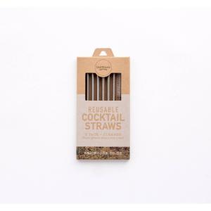 China wholesale Custom Printed Stainless Steel Straws kraft Paper Box wholesale