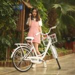 OEM ODM Ladies Cycle With Basket City 20 24 26 Inches Women Bicycle City Bike