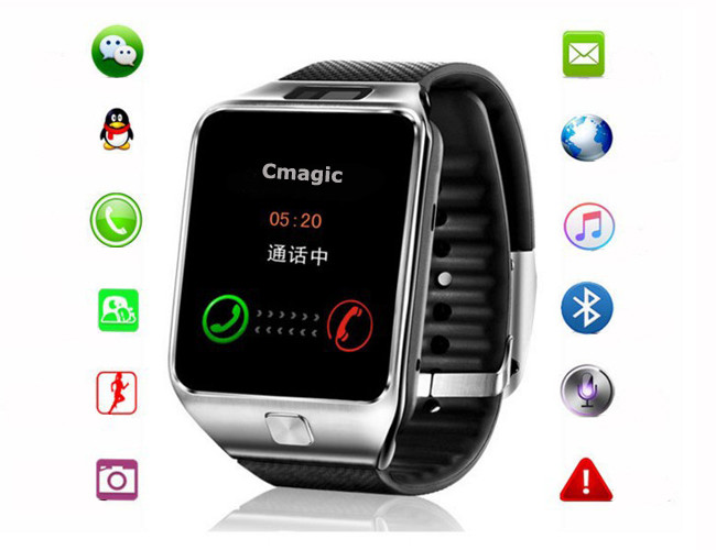 Wearable Devices Bluetooth Digital Smart Watch With Call , Bluetooth Smart Wrist Watch