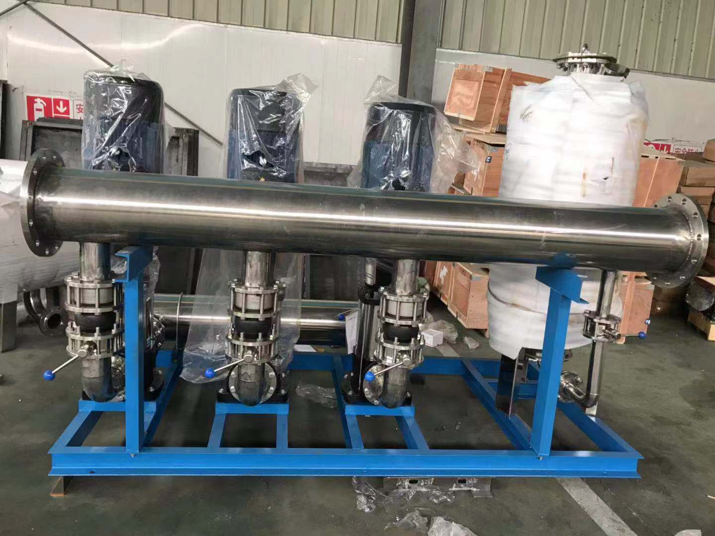 light vertical multistage centrifugal constant pressure transfer lift water booster pump set