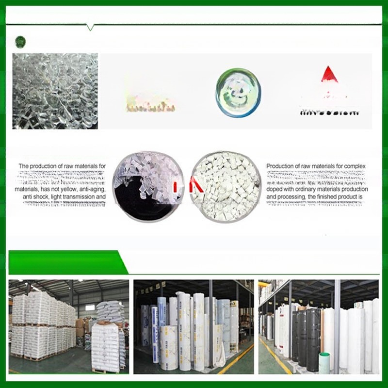 100% Virgin Bayer Foshan Blue PC Solid Sheet Polycarbonate Roof Sound Insulation