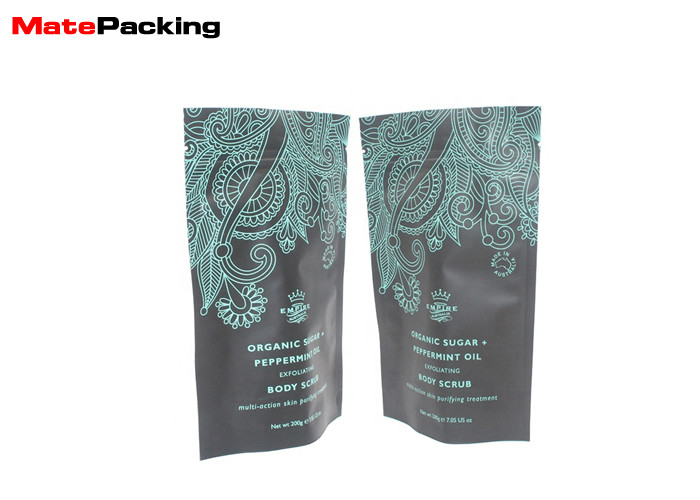 Smell Proof Plastic Tobacco Pouch Reclosable Laminated Tobacco Zipper Top Bag