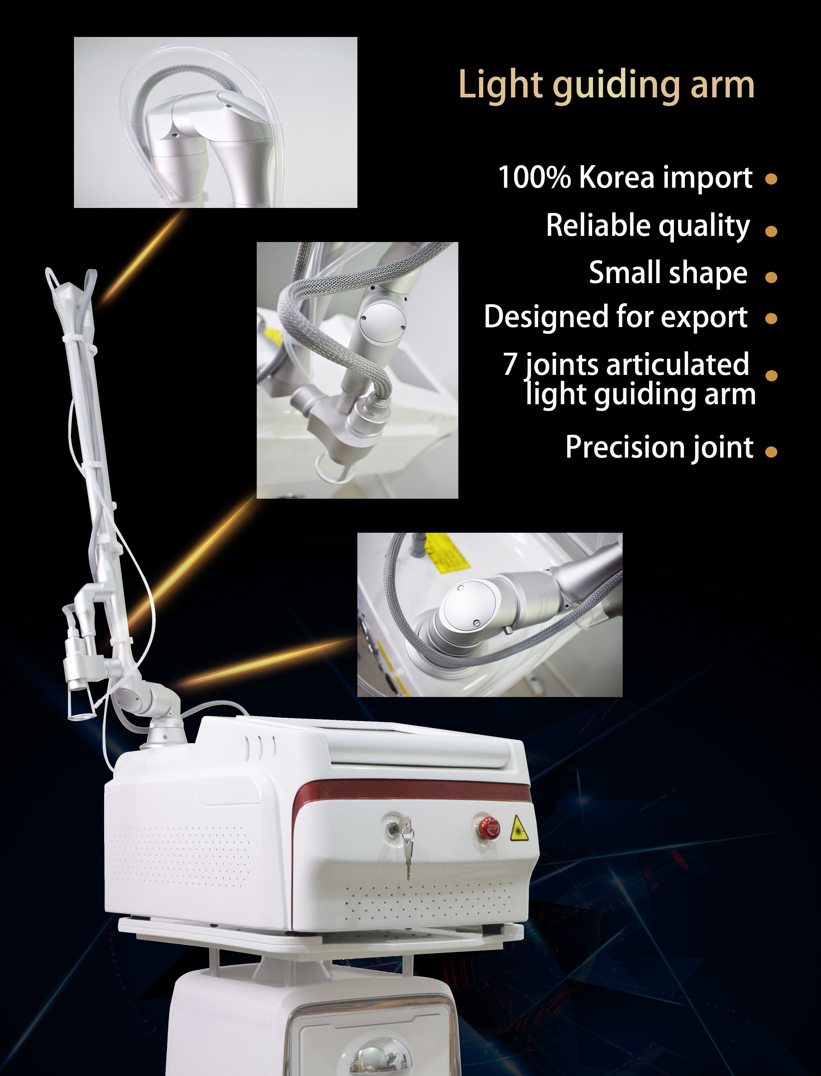 30W CO2 Fractional Laser Machine 10600nm female intimate areal Tightening Equipment
