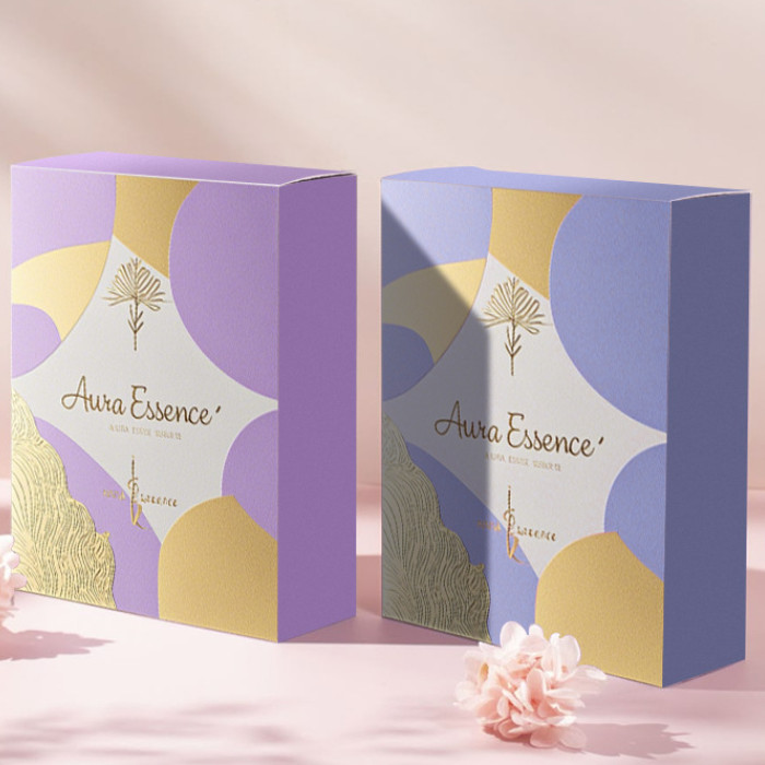 Custom Luxury Square Empty Folding Paper Box Candle Jars With Lid And Box Packaging Automatic Bottom Buckle Box